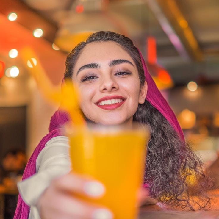 Jordan Reed, Client Relations Director, discussing corporate gifting strategy with business clients